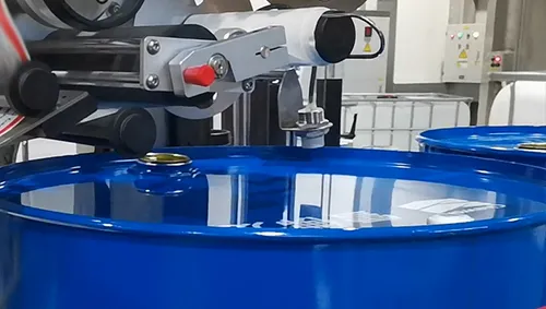 Industrial Lubricant Filling