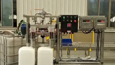 Semi-Automatic Jerrycan Filling Machine