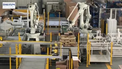 Dry mortar Filling & Palletizing Line