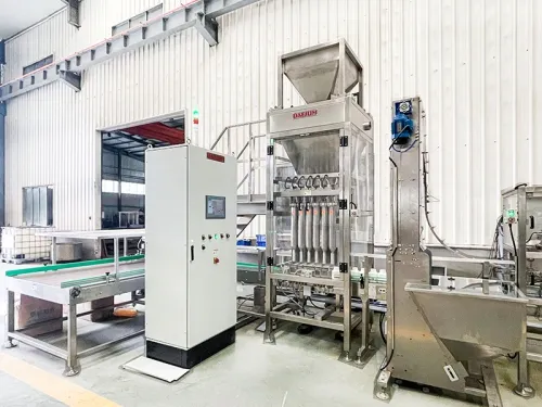 Automatic Bottle Filling Machine (Powder Filling)