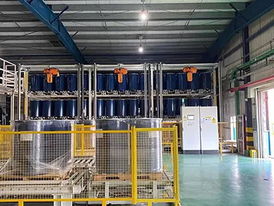 Empty pallet / IBC warehouse