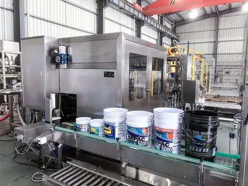Automatic Filling Machine for Pails and Jerrycans (300-700 containers/h)