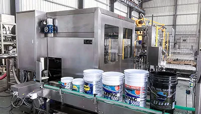 Automatic Filling Machine for Pails and Jerrycans (300-700 containers/h)