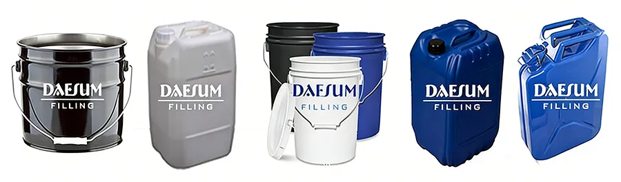 Automatic Filling Machine for Pails and Jerrycans (300-700 containers/h)