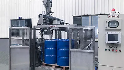 Automatic Filling Machine for Palletized Drums and IBCs