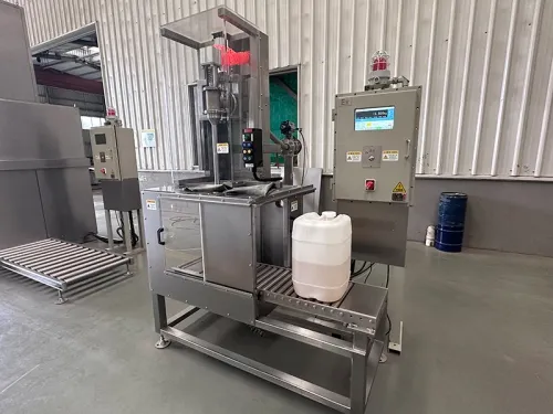 Semi-Automatic Filling Machine for Pails and Jerrycans